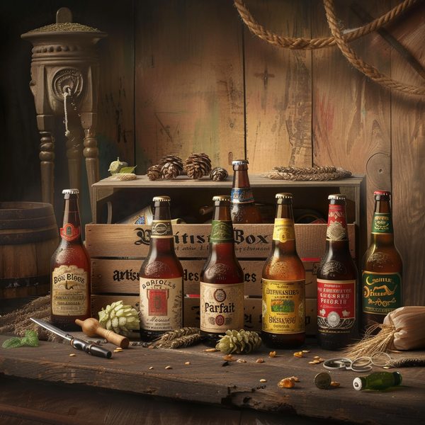 Box bières artisanales: le cadeau parfait